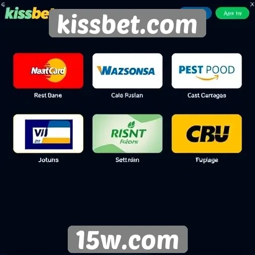 Métodos de pagamento disponíveis no kissbet.com
